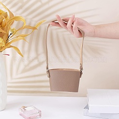 PU Leather Heat Resistant Reusable Cup Sleeve&nbsp;AJEW-GF0003-90C