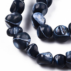 Natural Trochid Shell/Trochus Shell Beads Strands&nbsp;SSHEL-N032-48-A01