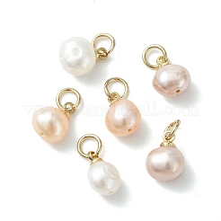 Natural Cultured Freshwater Pearl Pendants&nbsp;PALLOY-JF05299-01