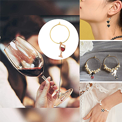 DIY Pendant Earrings Making Kit&nbsp;DIY-SC0017-77