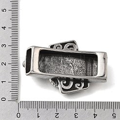 304 Stainless Steel Slide Charms&nbsp;STAS-F356-05AS