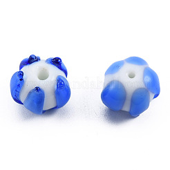 Handmade Lampwork Beads Strands&nbsp;LAMP-N021-44B