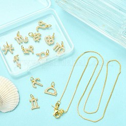 DIY 12 Constellations Necklace Making Kit&nbsp;DIY-YW0006-51