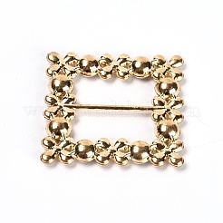 Square Alloy Buckles&nbsp;JEWB-WH0014-10A