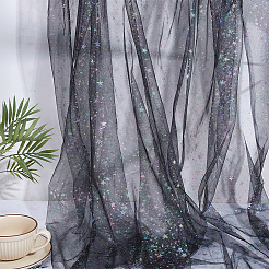 1 Yard Star Polyester Mesh Fabric&nbsp;DIY-CY0003-80B