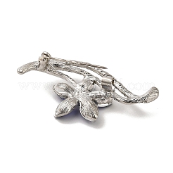 Glass Flowers Pins&nbsp;JEWB-S028-01