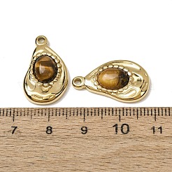 Natural Tiger Eye Pendants&nbsp;GG-CBA1E47-11G