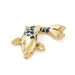 Brass Enamel Pendants&nbsp;KK-B148-12G-02