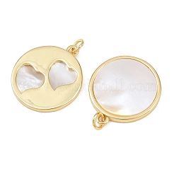 Natural Shell Pendants&nbsp;KK-L251-44G-A02