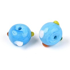Handmade Lampwork Bumpy Beads&nbsp;LAMP-ZX003-07-04