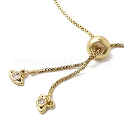1MM Brass Box Chain Slider Bracelet Making&nbsp;MAK-K024-03G