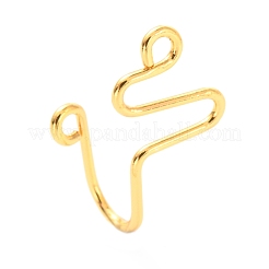 Brass Nose Rings&nbsp;AJEW-F053-23G