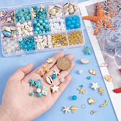 DIY Ocean Jewelry Making Finding Kit&nbsp;DIY-PH0013-77