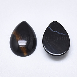 Natural Banded Agate/Striped Agate Cabochons&nbsp;G-T122-23E