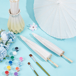 DIY Blank Craft Paper Umbrella&nbsp;DIY-WH0899-801A