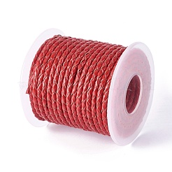 Braided Cowhide Cord&nbsp;WL-I005-A03