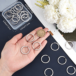 316 Surgical Stainless Steel Keychain Clasps&nbsp;STAS-BBC0005-81A