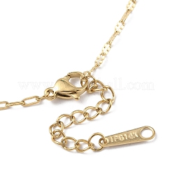 Ion Plating(IP) 304 Stainless Steel Cable & Dapped Chain Bracelets for Men Women&nbsp;BJEW-M293-03G