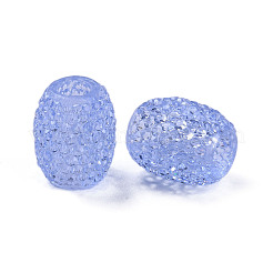 Transparent Resin European Jelly Colored Beads&nbsp;RESI-B025-01A-05