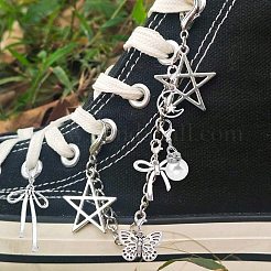 32Pcs 16 Styles Alloy & ABS Plastic Imitation Pearl Pendant Decorations&nbsp;HJEW-BM0001-24
