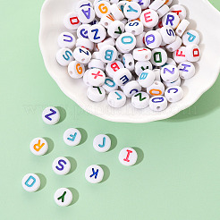 Opaque White Acrylic Beads&nbsp;SACR-YW0001-23D