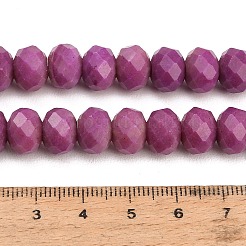 Faceted Dyed Natural White Jade Beads Strands&nbsp;GG-CBAE966-01B-B
