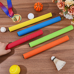 5Pcs 5 Colors 304 Stainless Steel with Sponge Relay Batons&nbsp;AJEW-CN0005-97