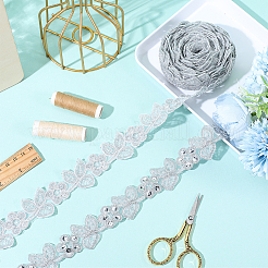 5Yards Flower Lace Trim Ribbon&nbsp;OCOR-GF0005-66