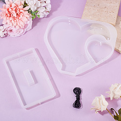 1 Set Heart Photo Frame Silicone Molds&nbsp;DIY-TA0014-77