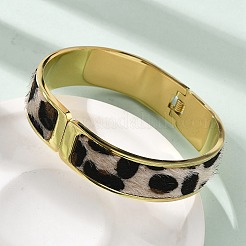 304 Stainless Steel Hinged Bangles for Women&nbsp;BJEW-K237-15G