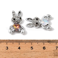 Alloy Rhinestone Pendants&nbsp;FIND-K032-04P