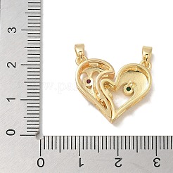 Rack Plating Brass Pendants&nbsp;KK-Q009-02G