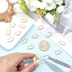 20Pcs Brass Earring Hooks&nbsp;KK-BBC0024-44