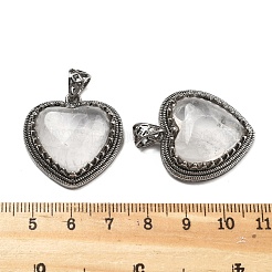 Natural Quartz Crystal Pendants&nbsp;G-A095-01AS-09