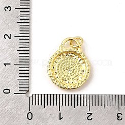 Brass Enamel Pendants&nbsp;KK-I378-05G