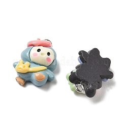 Cute Animal Opaque Resin Pendants&nbsp;RESI-B044-04P