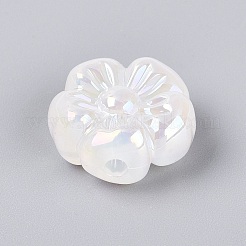 UV Plating Opaque Acrylic Beads&nbsp;OACR-N161-08