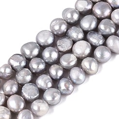 Natural Cultured Freshwater Pearl Beads Strands&nbsp;PEAR-N014-06C-01