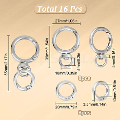 8Pcs Zinc Alloy Swivel Clasps&nbsp;FIND-SC0012-76P