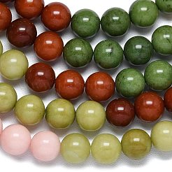 Natural Malaysia Jade Beads Strands&nbsp;G-B165-C07-10mm