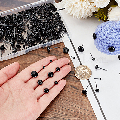 170 Pairs 8 Styles Plastic Craft Needle Felting Eyes&nbsp;FIND-PH0018-46