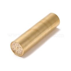 Double-Sided Engraving Wax Seal Brass Stamp&nbsp;AJEW-C031-02G