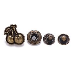 Brass Snap Buttons&nbsp;SNAP-S012-002-RS