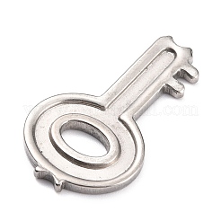 304 Stainless Steel Pendant Cabochon Settings For Enamel&nbsp;STAS-Z033-02P