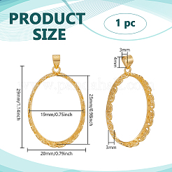 1Pc Sterling Silver Basket Pendant Settings&nbsp;STER-BC0003-15A-G