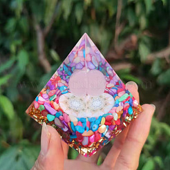 Orgonite Pyramid Resin Energy Generators&nbsp;PW-WG50D47-01
