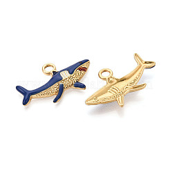 304 Stainless Steel Enamel Pendants&nbsp;STAS-N124-25G