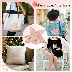 Cloth Sew on Patches&nbsp;DIY-WH0308-904C