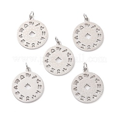 Non-Tarnish 201 Stainless Steel Pendants&nbsp;STAS-S105-T565D-1