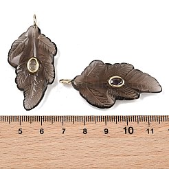 Natural Ice Obsidian Carved Pendants&nbsp;G-K372-06G-06